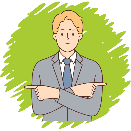 悩んでいる人のイメージ